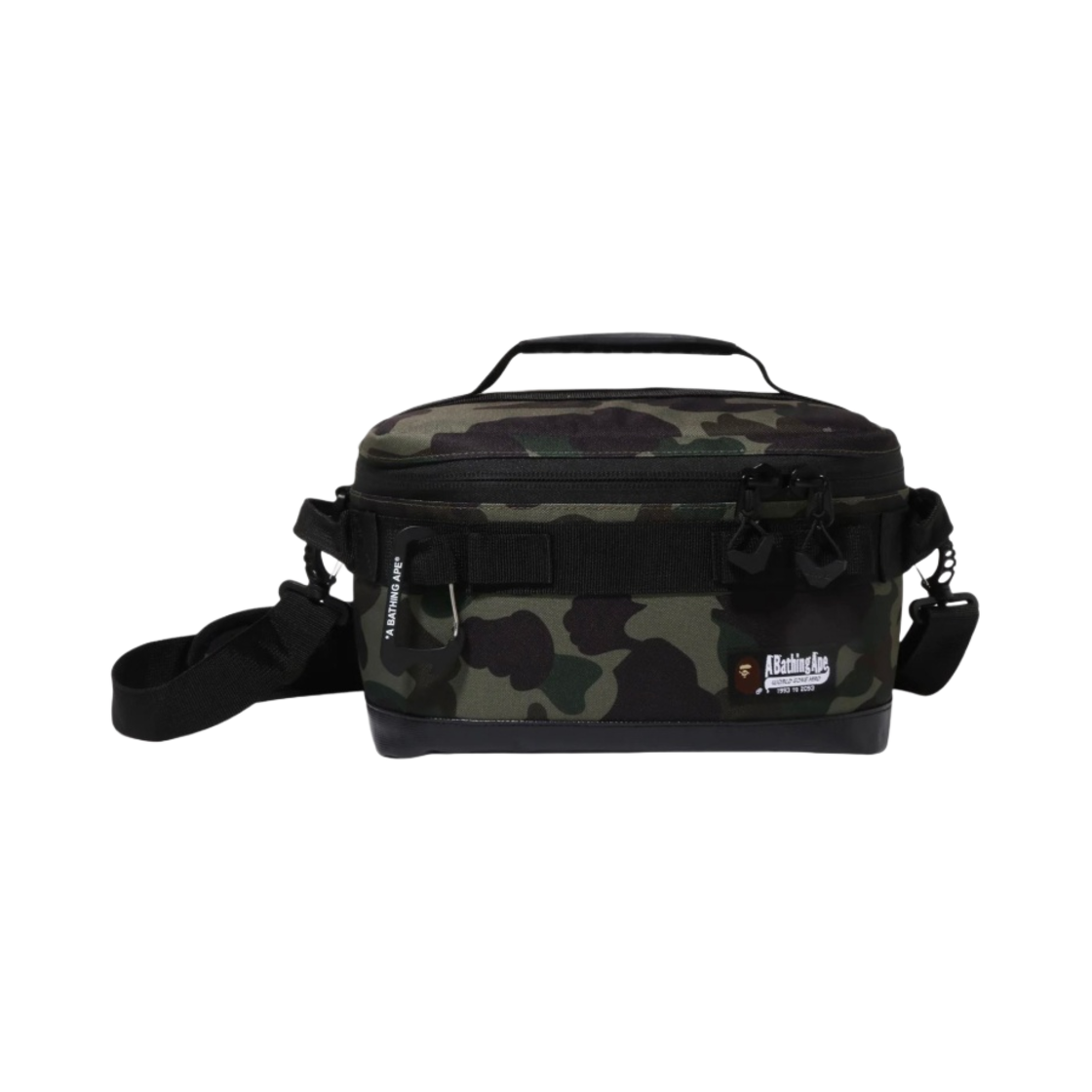 베이프 스몰 소프트 쿨러 카모 그린(BAPE Small Soft Cooler Camo Green)