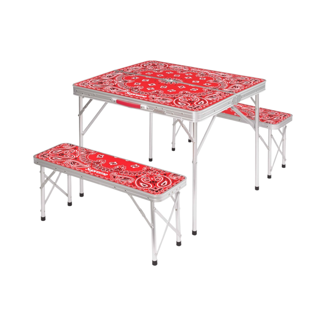 슈프림 x 콜맨 폴딩 테이블 세트 레드 - 24SS(Supreme x Coleman Folding Table Set Red - 24SS)