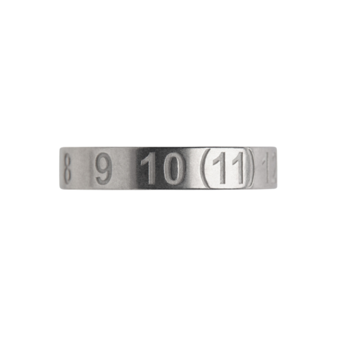 메종 마르지엘라 뉴메리컬 실버 링 실버(Maison Margiela Numerical Silver Ring Silver)