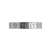 Maison Margiela Numerical Silver Ring Silver