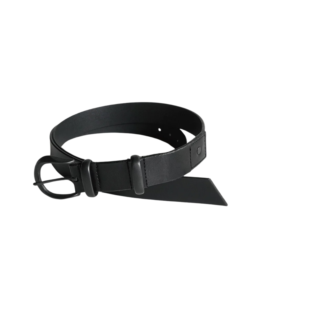 안셀름 레더 벨트 블랙(Ancellm Leather Belt Black)