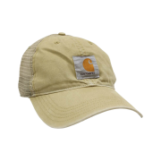 Carhartt Canvas Mesh-Back Cap Dark Khaki