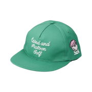 Malbon Golf x Wind and Sea Snapback Hat Green