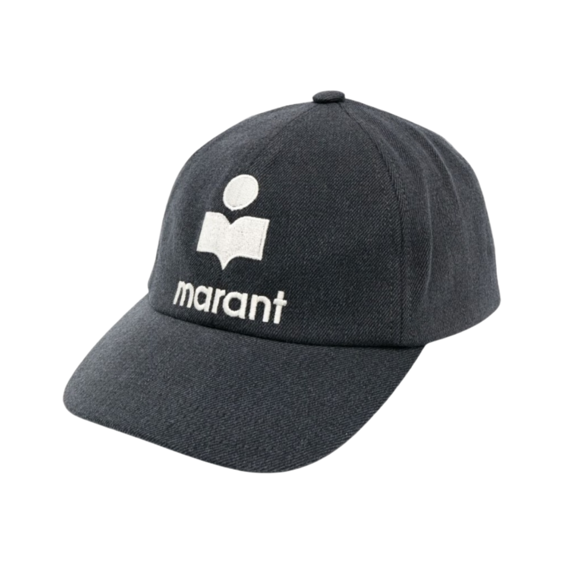 CQ001XFA-A1C17A-02GY (W) Isabel Marant Tyron Logo Cap Grey - 23SS
