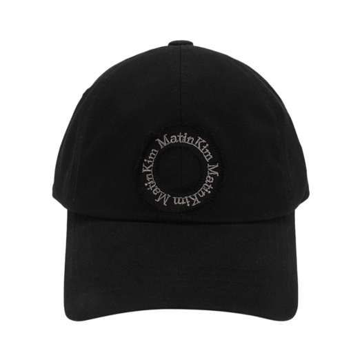 W) 마뗑킴 컬러 블록 캠프 캡 블랙 | Matin Kim | KREAM