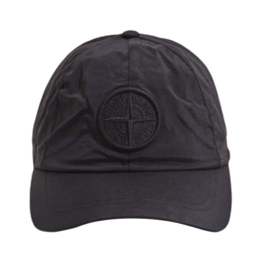 781599576-V0029 Stone Island 99576 Nylon Metal 6-Panel Cap Black - 23SS