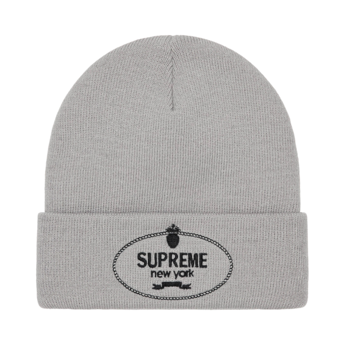 슈프림 크레스트 비니 그레이 - 24FW