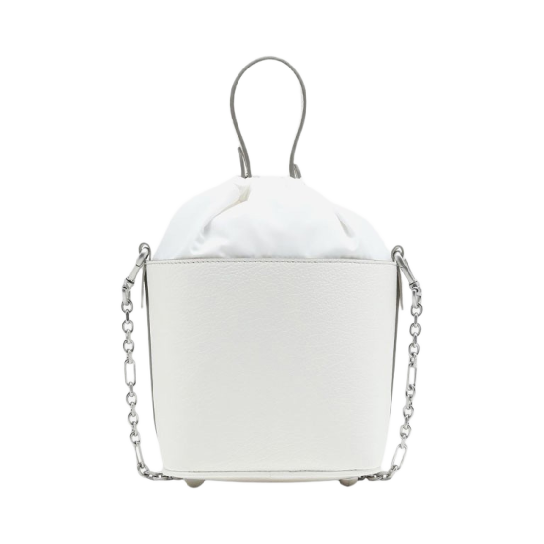 메종 마르지엘라 텍스쳐드 레더 버킷백 화이트(Maison Margiela Textured Leather Bucket Bag White) - 2