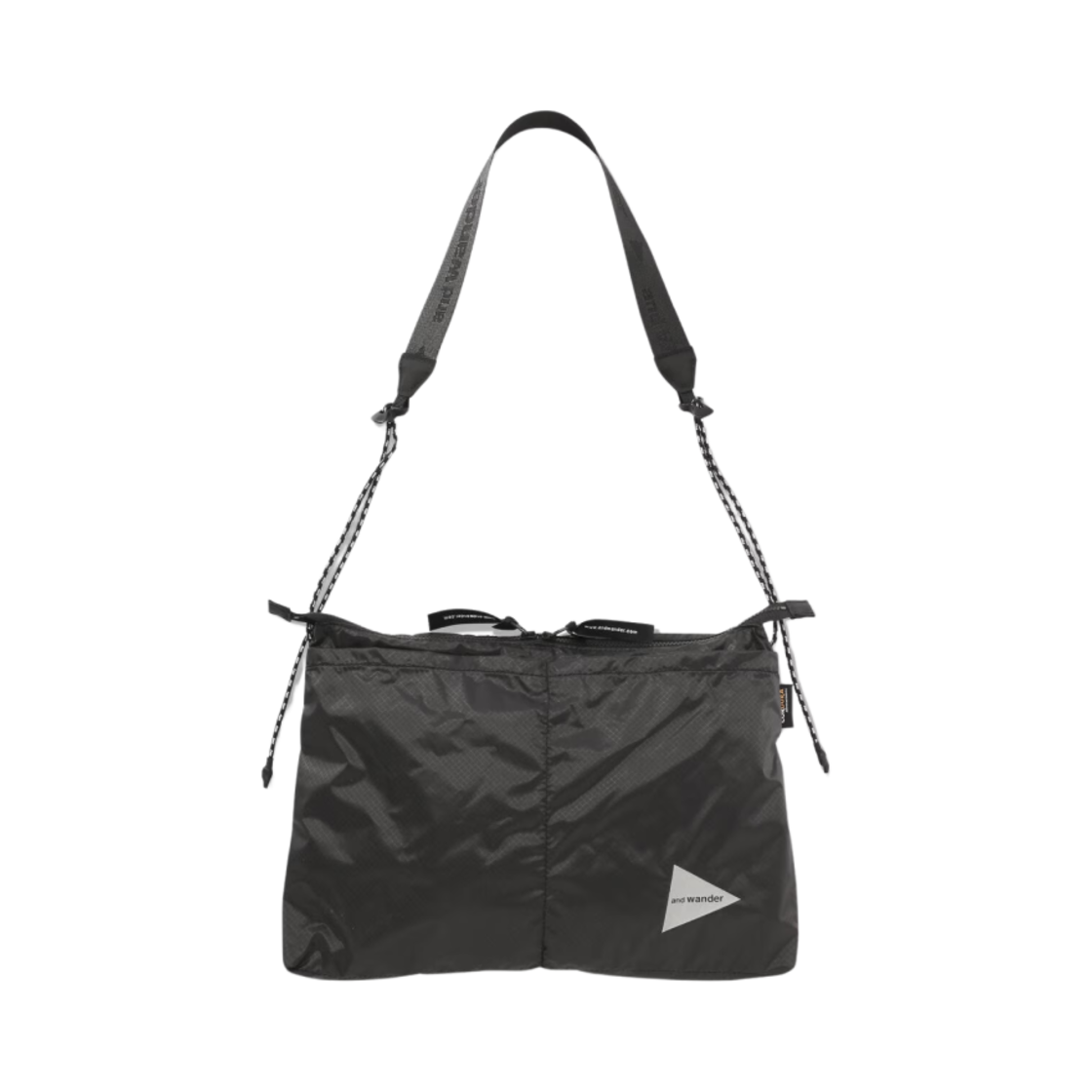 - And Wander Sil Sacoche Charcoal