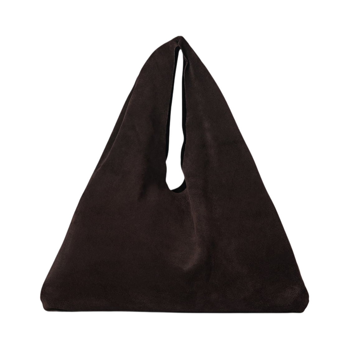 더 로우 스몰 빈들백 스웨이드 브라운 멜란지(The Row Small Bindle Bag in Suede Brown Melange) - 1