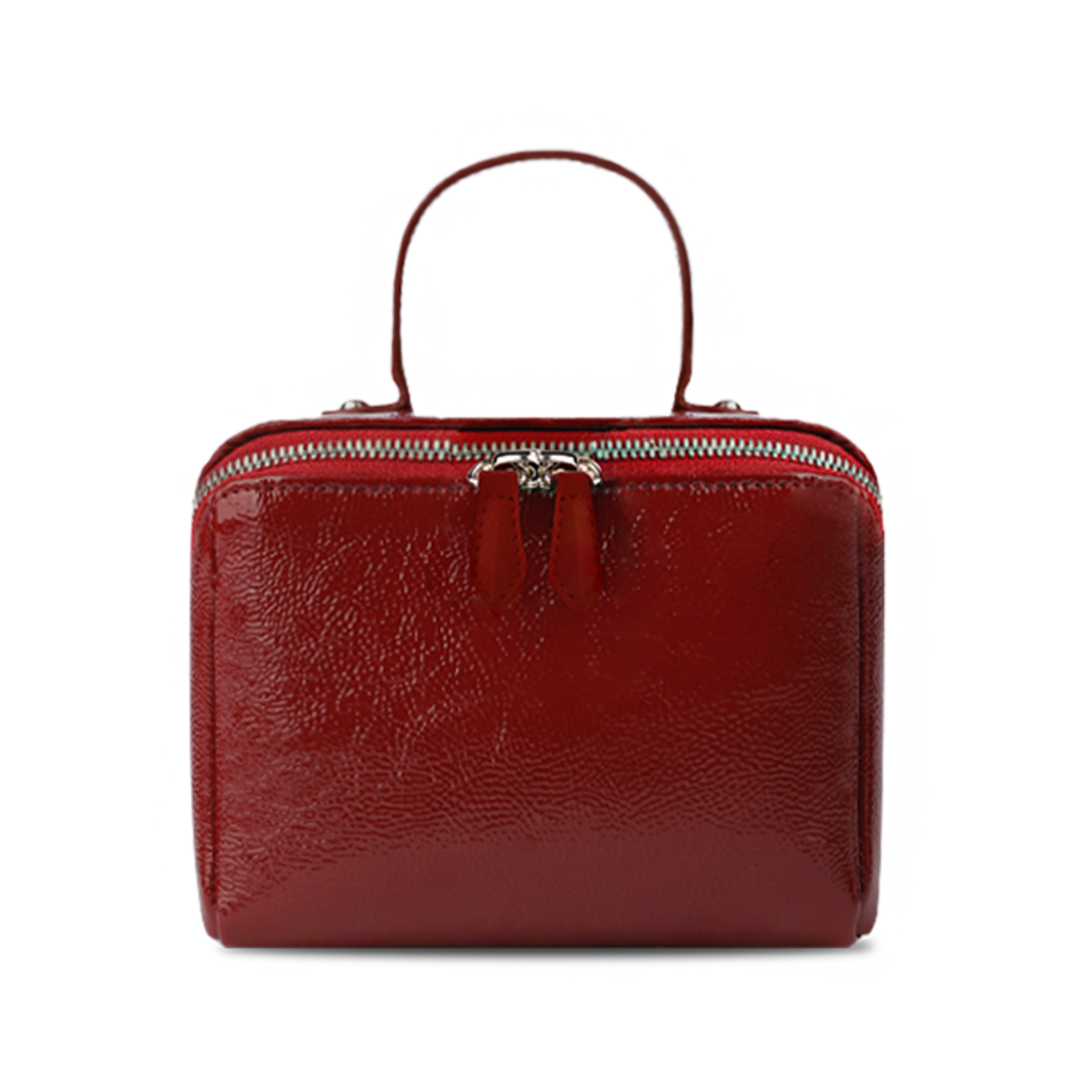 376003 APOA Bocca Cube Bag Shiraz Red