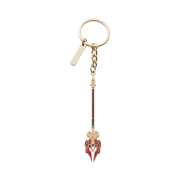 Genshin Metal Keychain Weapons Epitome Invocation Weapons Staff of Homa