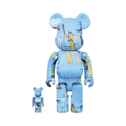 Bearbrick Jean-Michel Basquiat #4 100% & 400% Set
