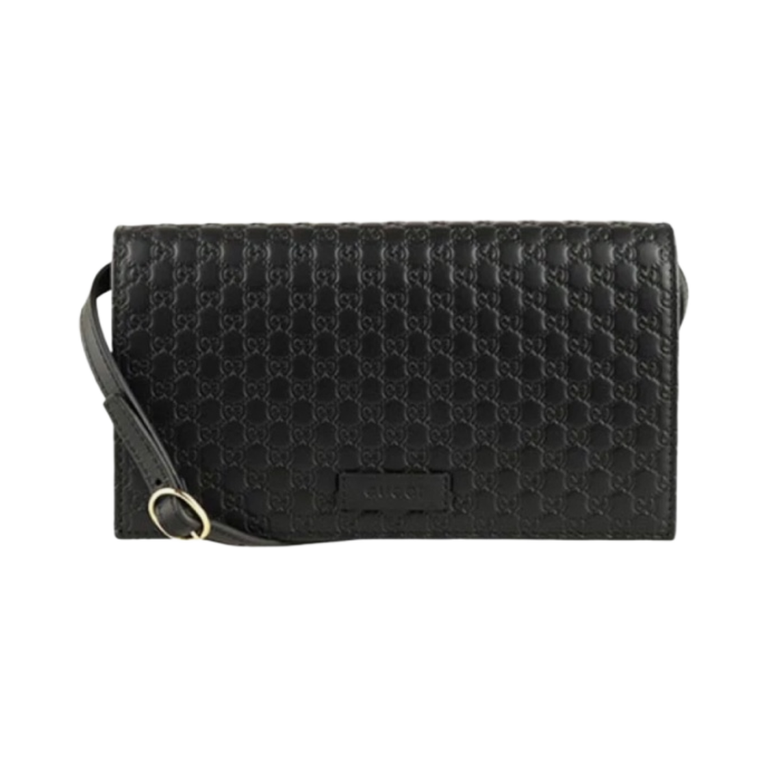 구찌 마이크로 GG 시마 미니 크로스바디백 블랙(Gucci Micro GG Ssima Mini Crossbody Bag Black)