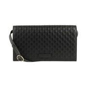 Gucci Micro GG Ssima Mini Crossbody Bag Black