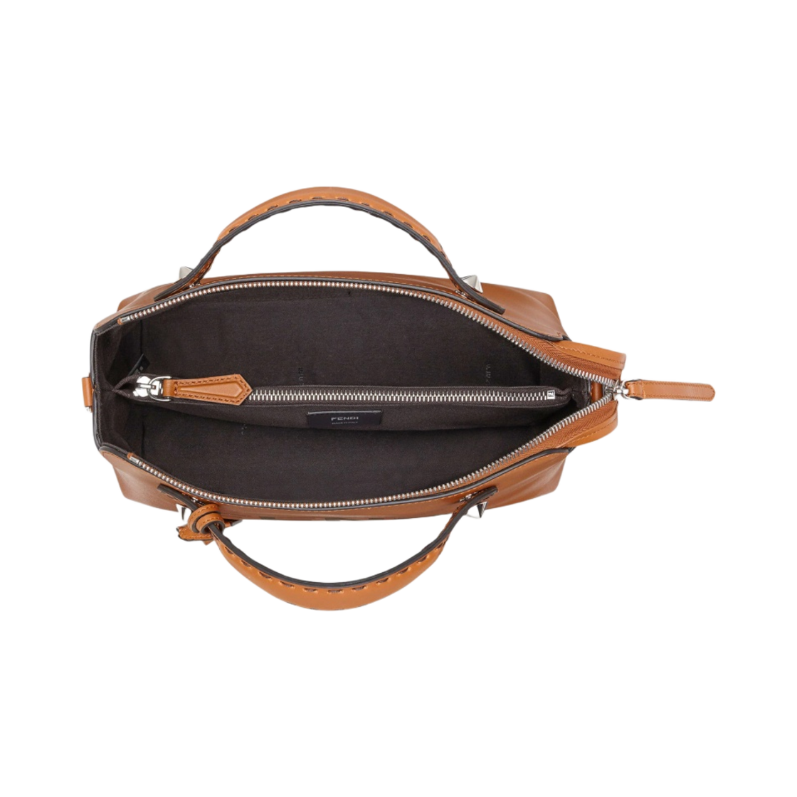 펜디 바이 더 웨이 레더 미디움 보스턴백 브라운(Fendi By The Way Leather Medium Boston Bag Brown) - 3