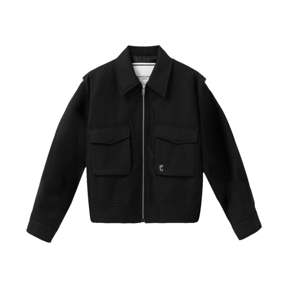 우영미 울 자켓 블랙 - 24FW(Wooyoungmi Wool Jacket Black - 24FW)