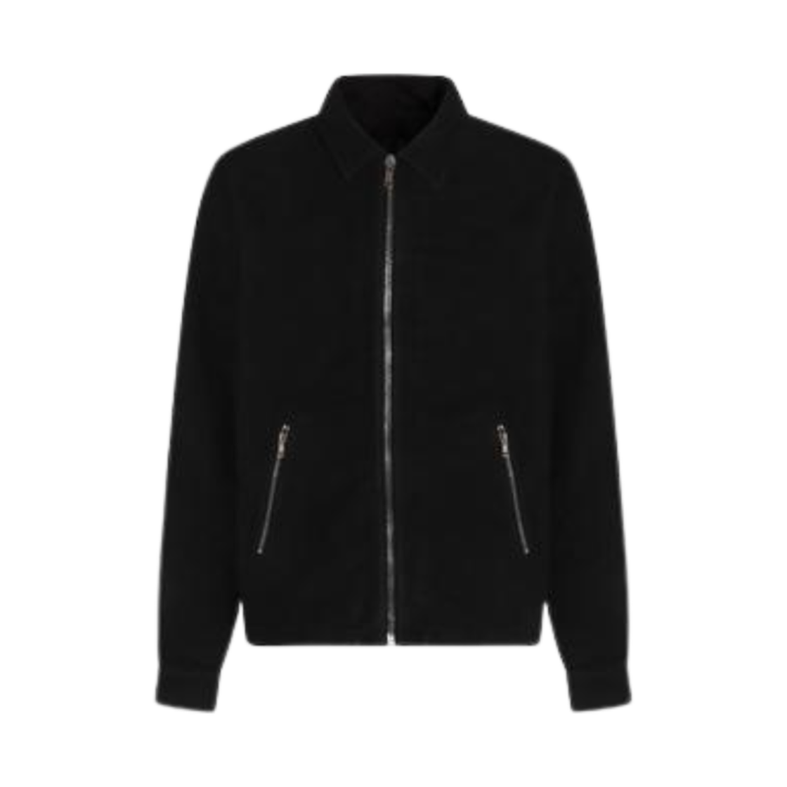 릭 오웬스 다크쉐도우 포터빌 집프론트 자켓 코튼 몰스킨 블랙(Rick Owens Drkshdw Porterville Zipfront Jacket in Cotton Moleskin Black)