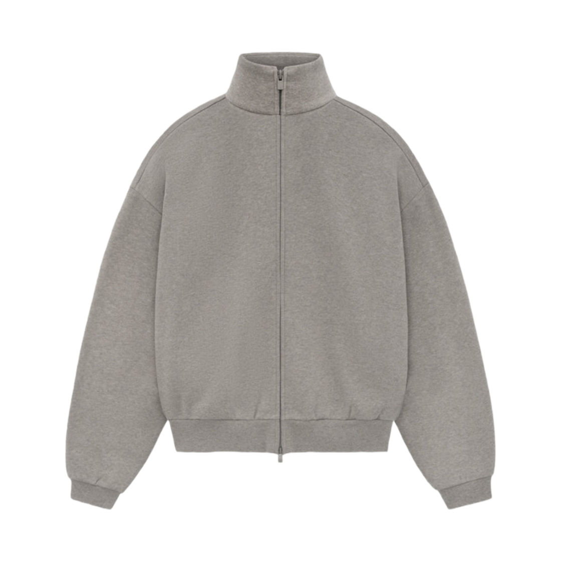 - (W) Essentials Zip Up Jacket Heather Grey - 24SS