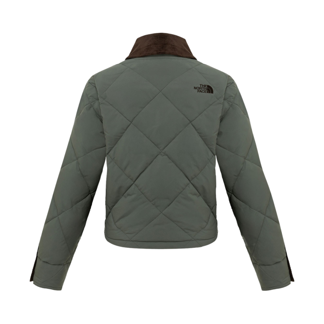 (W) 노스페이스 플러피 온 볼 자켓 카키 - 24FW((W) The North Face Fluffy On Ball Jacket Khaki - 24FW) - 2
