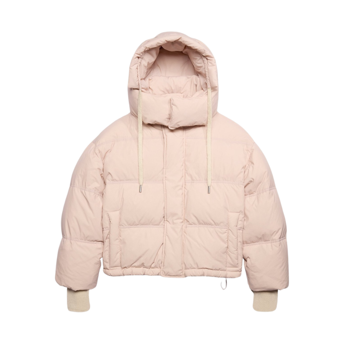 UJK402-PA0009-679 AMI Alexandre Mattiussi Down Jacket Nude Pink