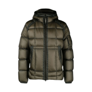 C.P. Company D.D Shell Hooded Quilted Down Jacket Olive Night - 23FW