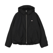 Danton High Loft Down Hooded Blouson Jacket Black