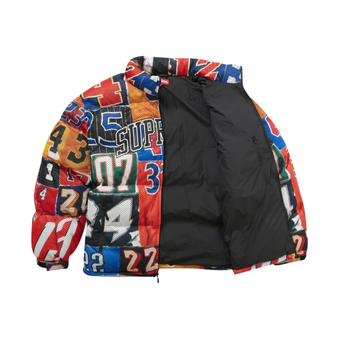 슈프림 메쉬 저지 퍼퍼 자켓 멀티컬러 - 23SS(Supreme Mesh Jersey Puffer Jacket Multicolor - 23SS) - 2