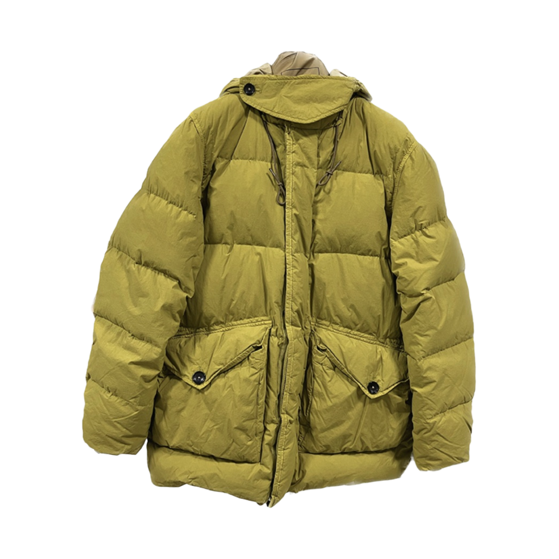 22CTCUB03112-003780-597 Ten C Polar Down Parka Mustard