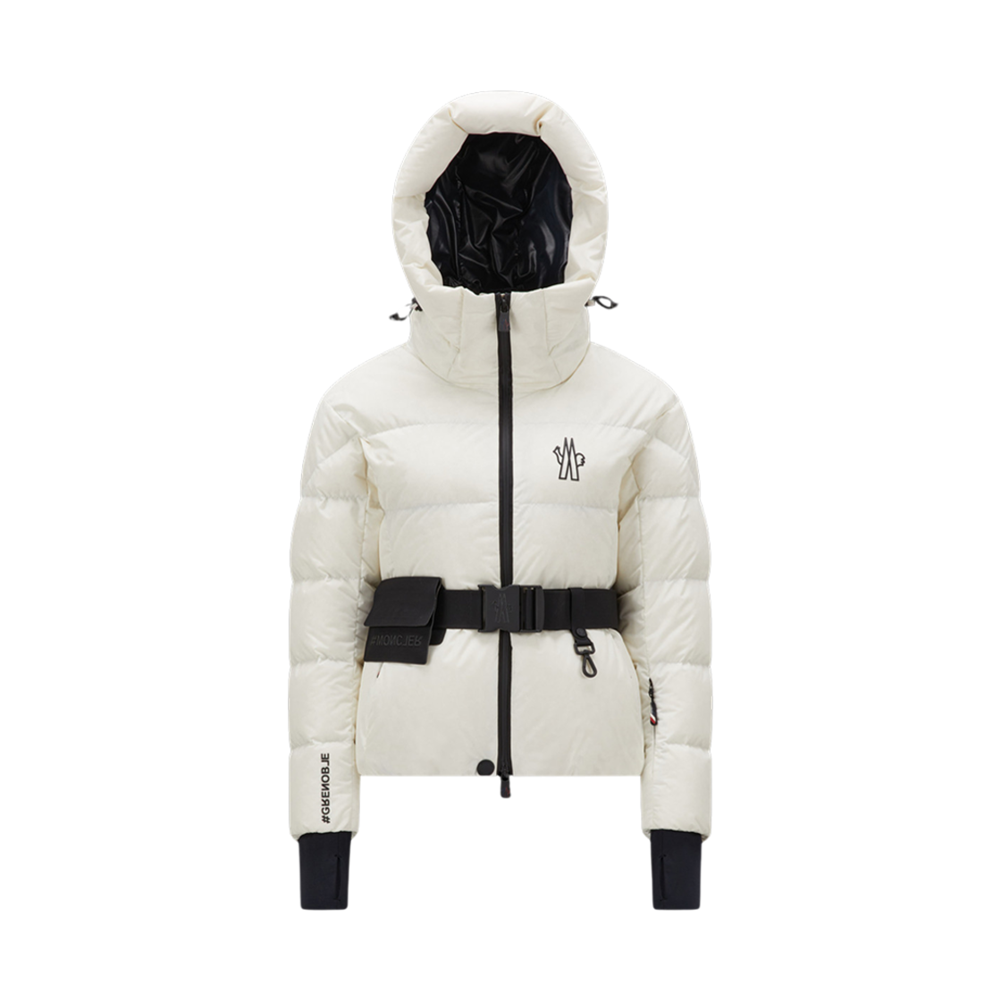 I2-098-1A00032-5399E-041 (W) Moncler Bouquetin Short Down Jacket Snow White - 23FW
