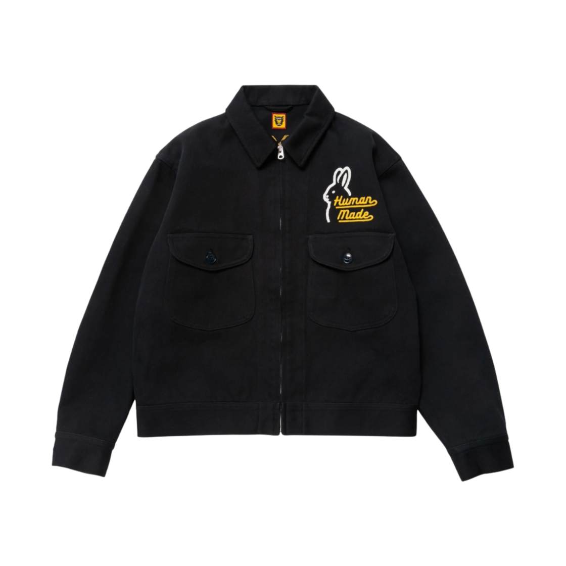 휴먼 메이드 집업 워크 자켓 네이비(Human Made Zip-Up Work Jacket Navy) - 2