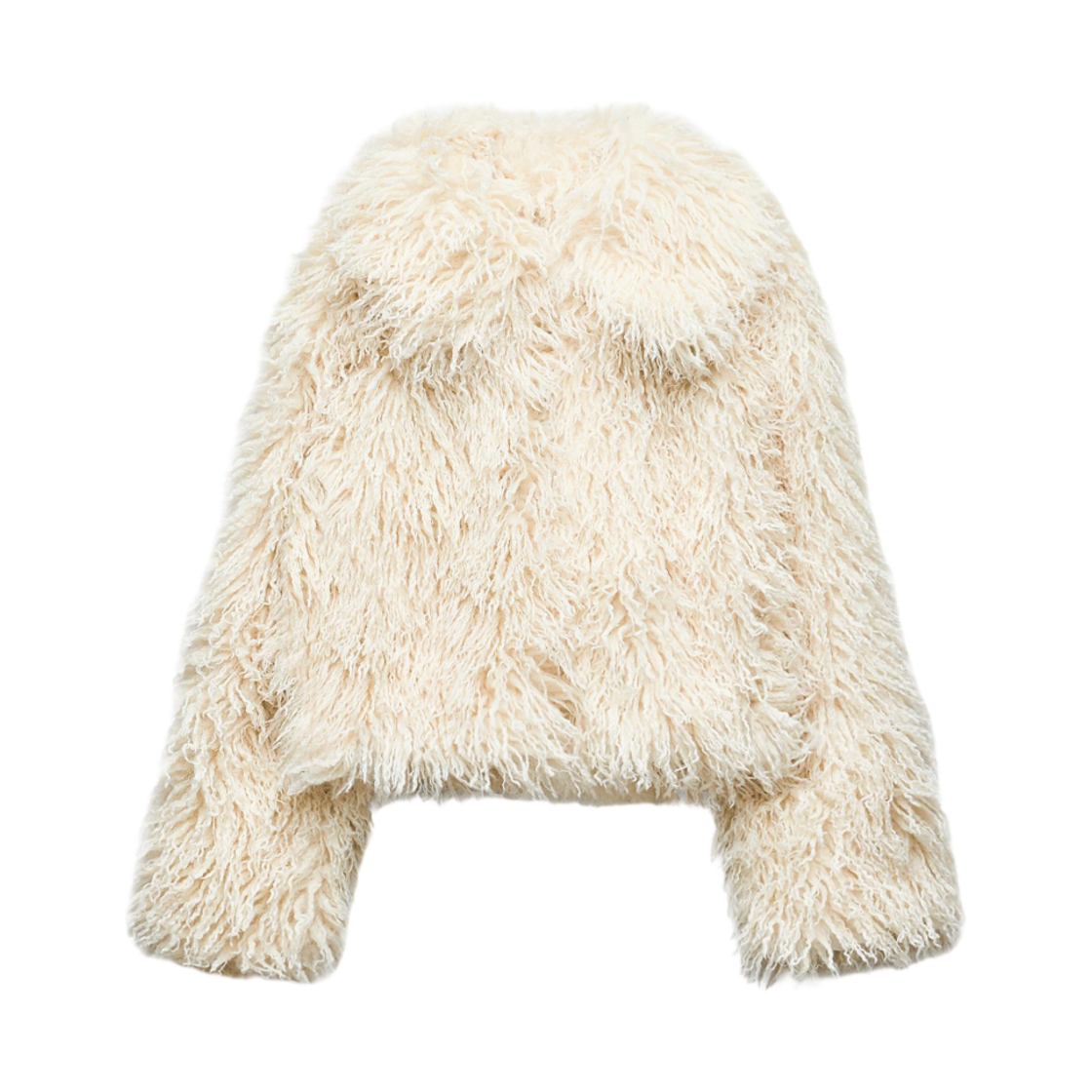 4341/773/712 (W) Zara Faux Fur Jacket Ecru