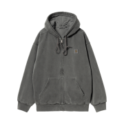 Carhartt WIP Hooded Vista Jacket Graphite Garment Dyed