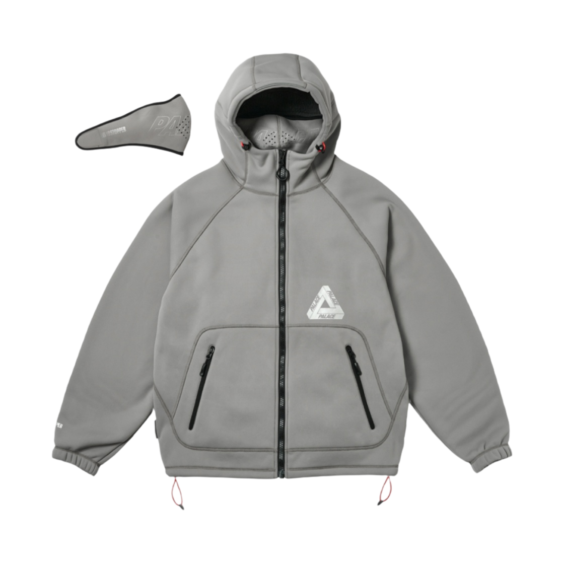 - Palace Gore-Tex Windstopper Jacket Steel Grey - 24SS