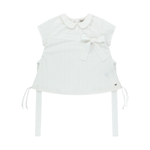 SU2501SH02 COYSEIO Bow Blouse White