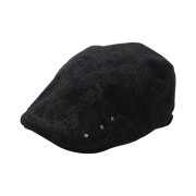 Nos Couleurs Paisley Rivet Hunting Cap Black