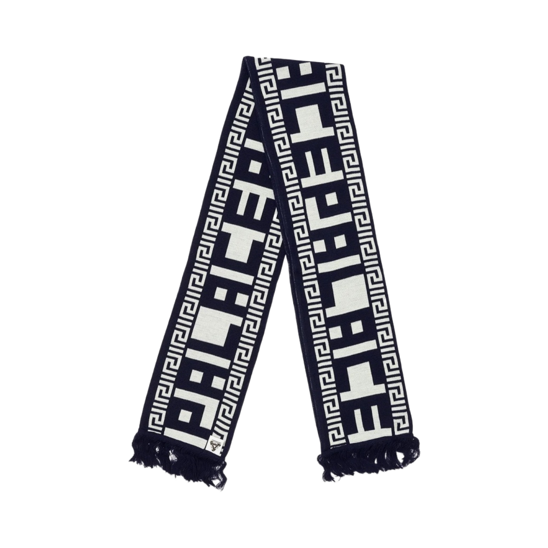 팔라스 메이저 프렛 스카프 네이비 크림 - 23FW