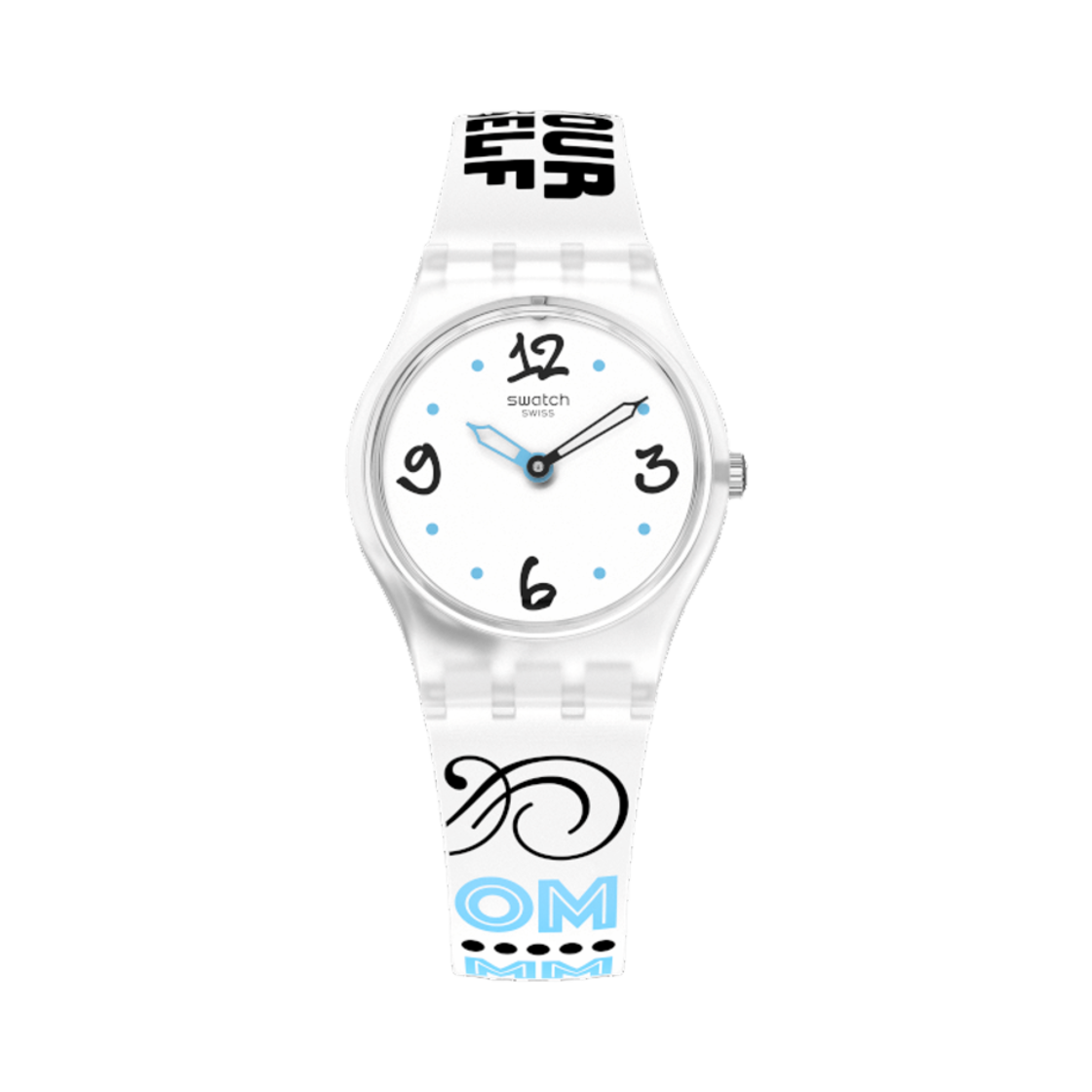스와치 블루페더 쿼츠 화이트(Swatch Bluefeather Quartz White) - 1