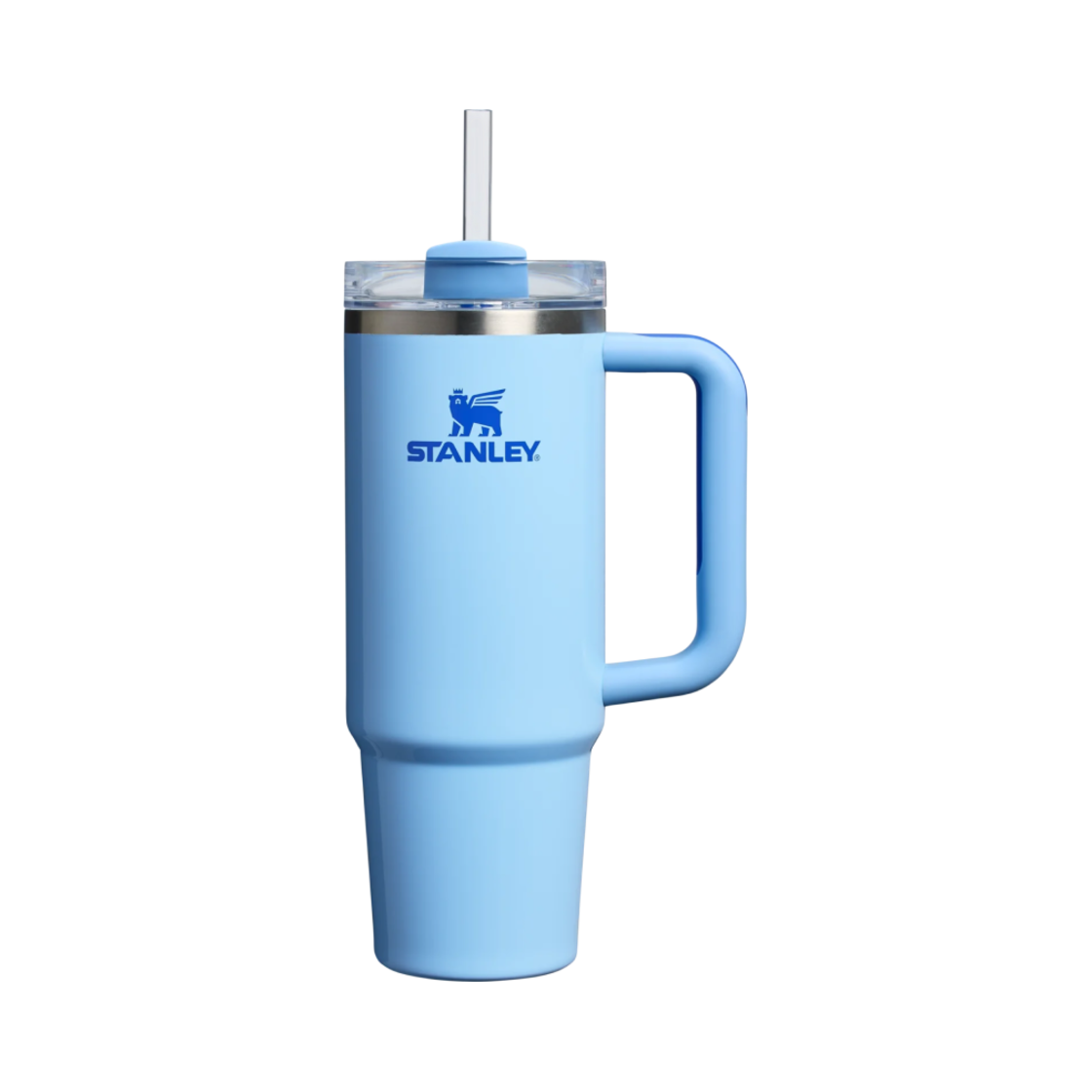 스탠리 더 퀜처 H2.0 플로우스테이트 텀블러 887ml 콘플라워 글로스(Stanley The Quencher H2.0 Flowstate Tumbler 887ml Cornflower Gloss)