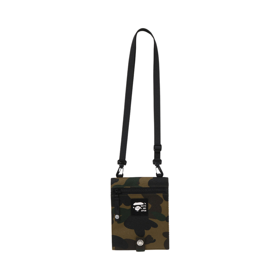 0ZXACM190008M BAPE 1st Camo Cordura Pouch Green
