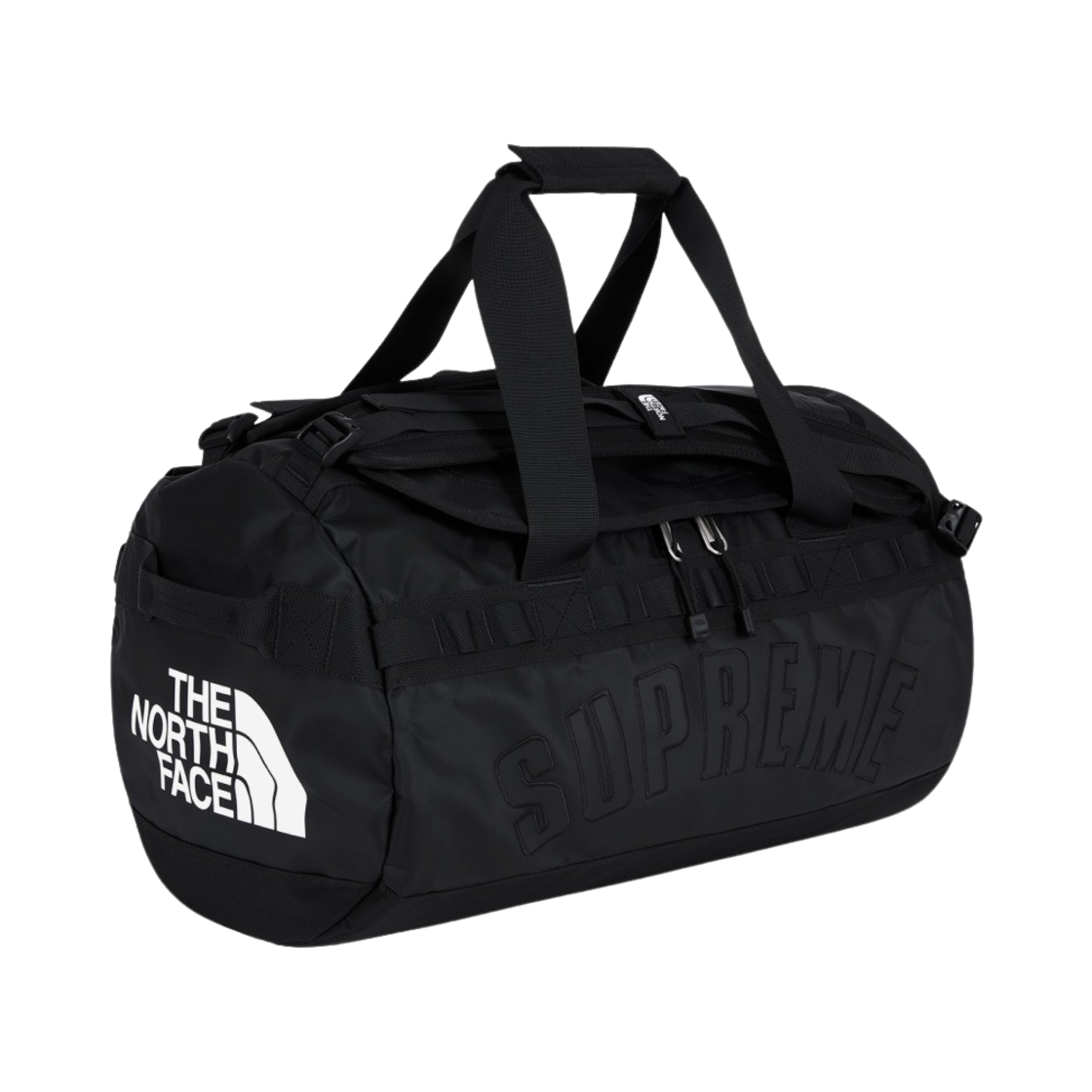 슈프림 x 노스페이스 아크로고 스몰 베이스 캠프 더플백 블랙 - 19SS(Supreme x The North Face Arc Logo Small Base Camp Duffle Bag Black - 19SS) - 1