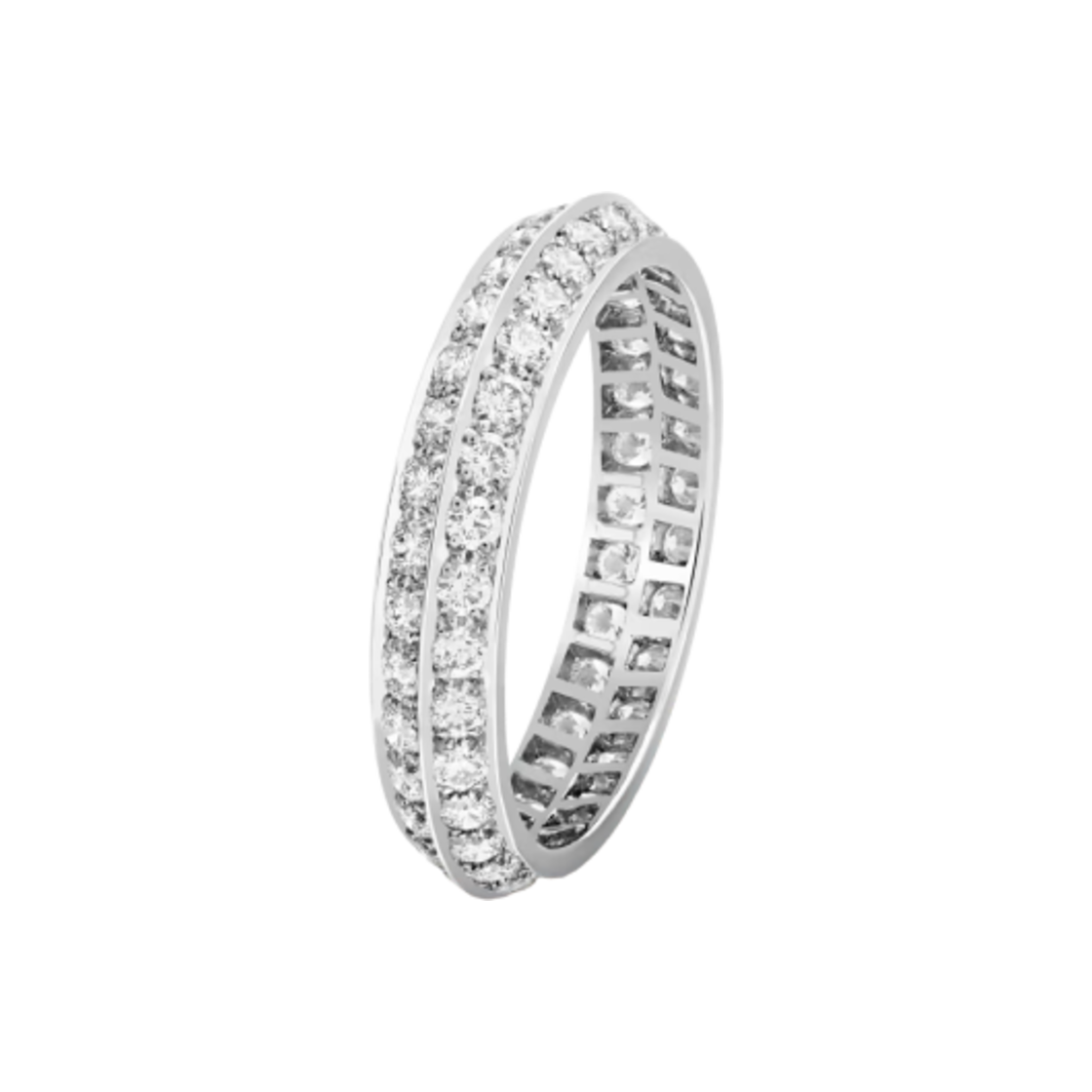 반 클리프 & 아펠 쿠튀르 웨딩 밴드 플래티넘 다이아몬드(Van Cleef & Arpels Couture Wedding Band Platinum Diamond)