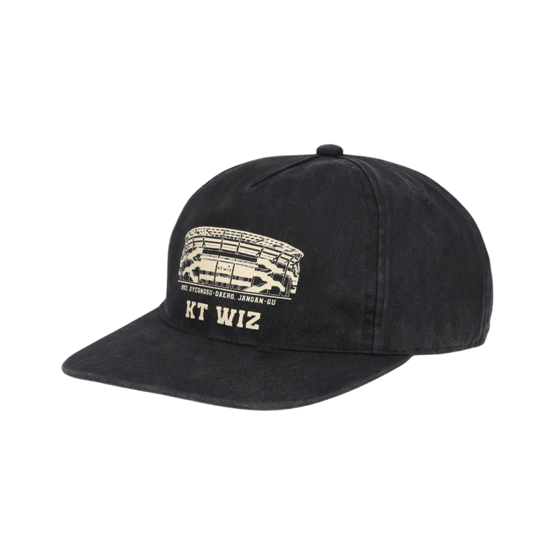KBO 볼파크 볼캡 수원 KT 위즈 블랙(KBO Ball Park Ball Cap Suwon KT Wiz Black)