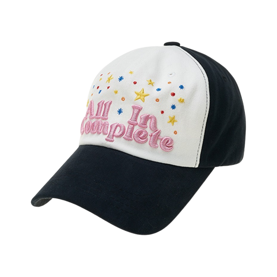 올인컴플리트 스텔라 레트로 볼캡 블랙(Allincomplete Stella Retro Ball Cap Black) - 1