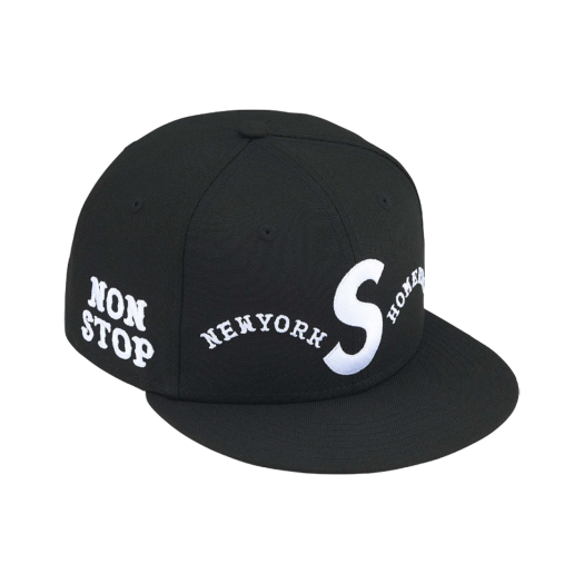Supreme x Homerun S Logo New Era Black - 25SS