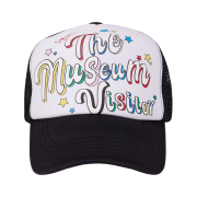 The Museum Visitor Party Logo Mesh Cap Black