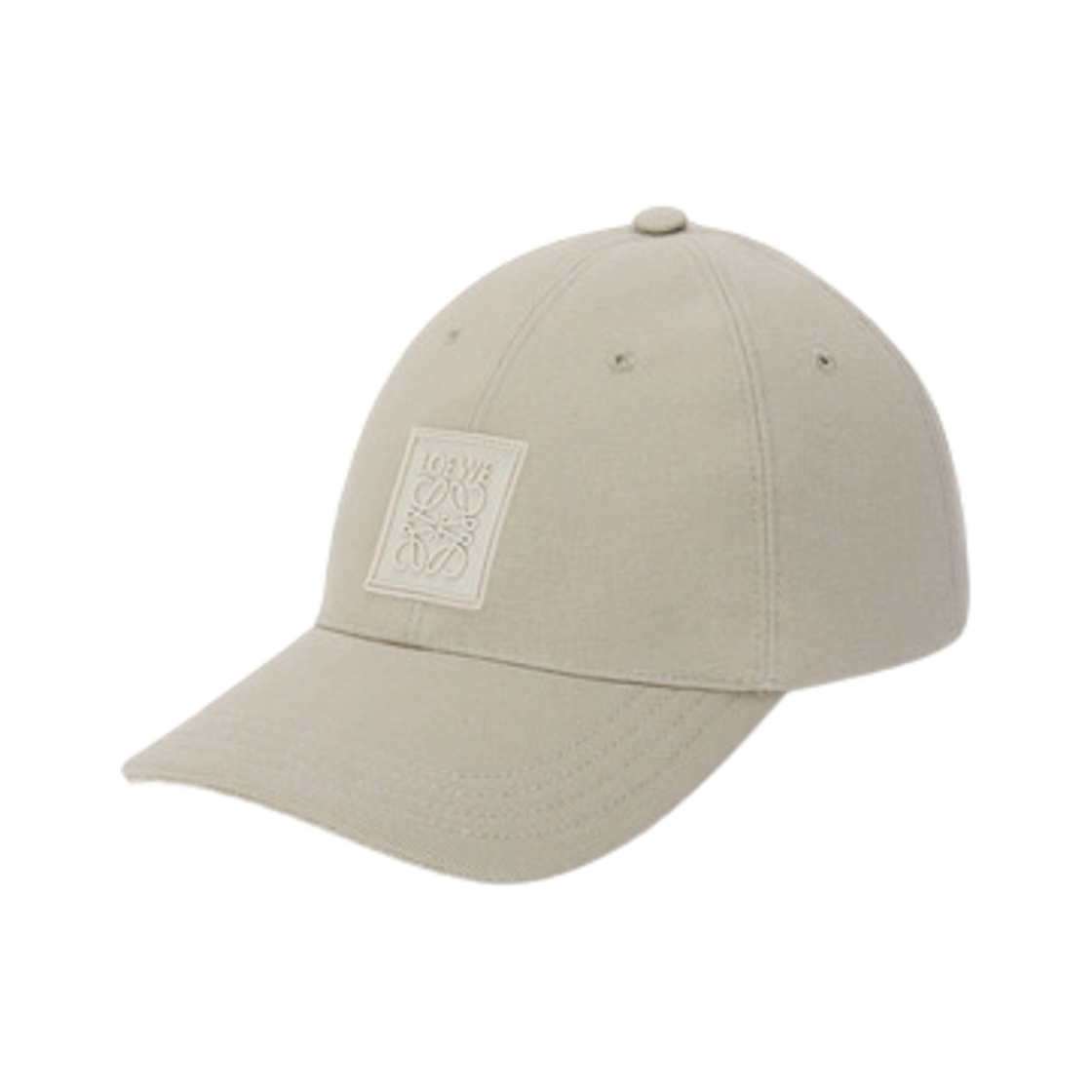 로에베 캔버스 패치 캡 쉘 그레이(Loewe Canvas Patch Cap Shell Grey) - 1