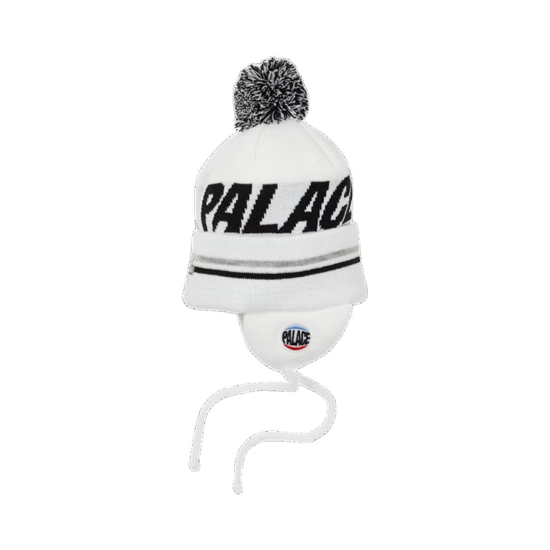팔라스 시티 이어플랩 비니 화이트 - 21FW(Palace City Earflap Beanie White - 21FW) - 2