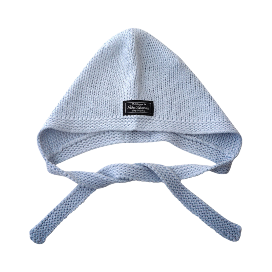 배드블루 이어플랩 비니 라이트 블루(BadBlue Earflap Beanie Light Blue)