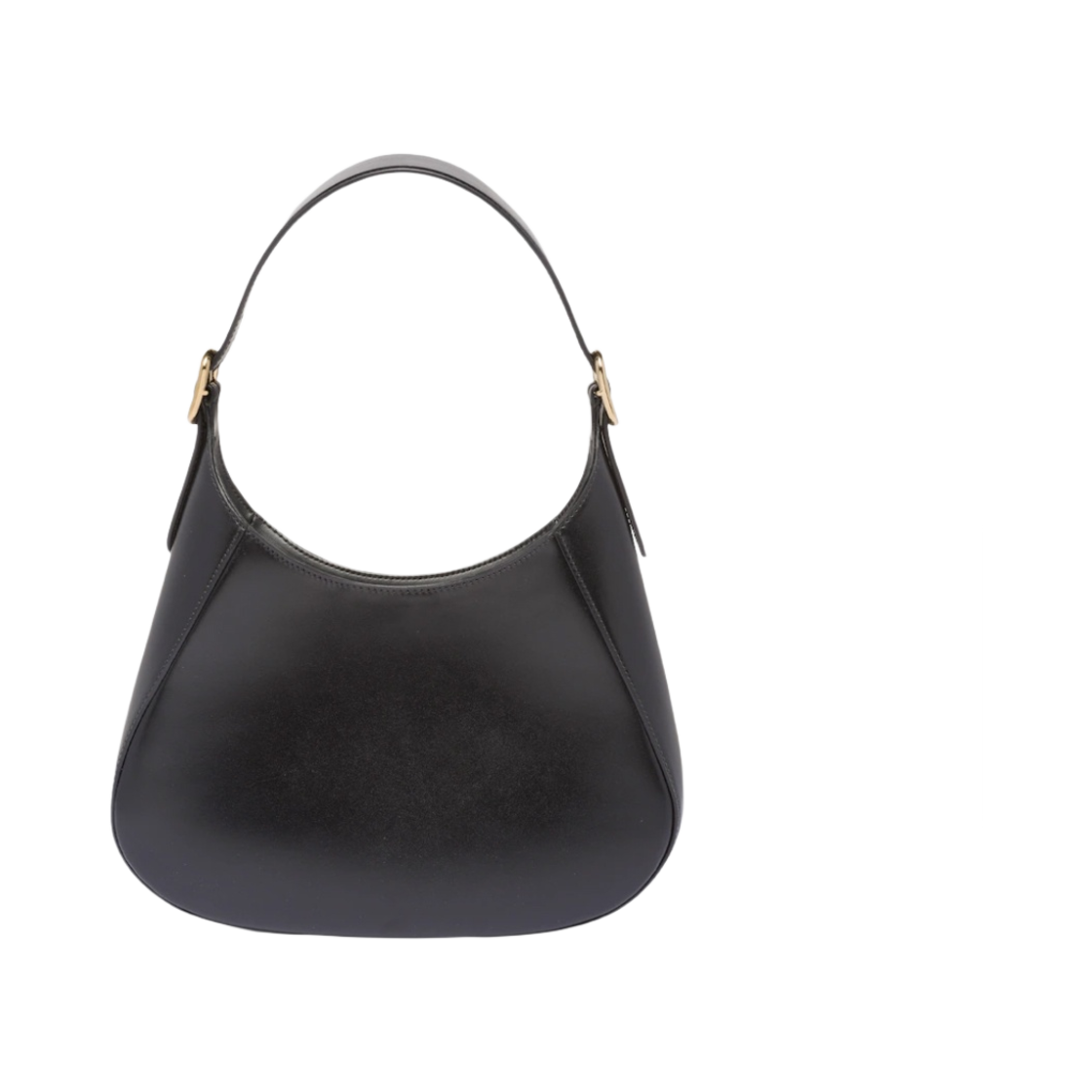 프라다 미디움 레더 숄더백 블랙(Prada Medium Leather Shoulder Bag Black) - 2